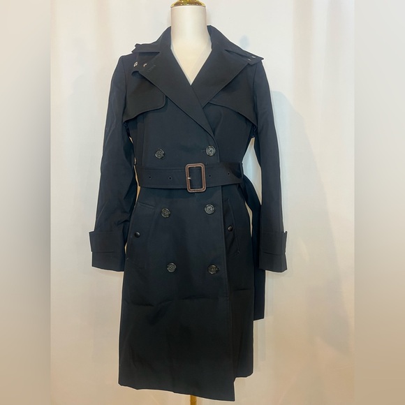 J.Crew New Icon trench coat in black - Picture 7 of 11